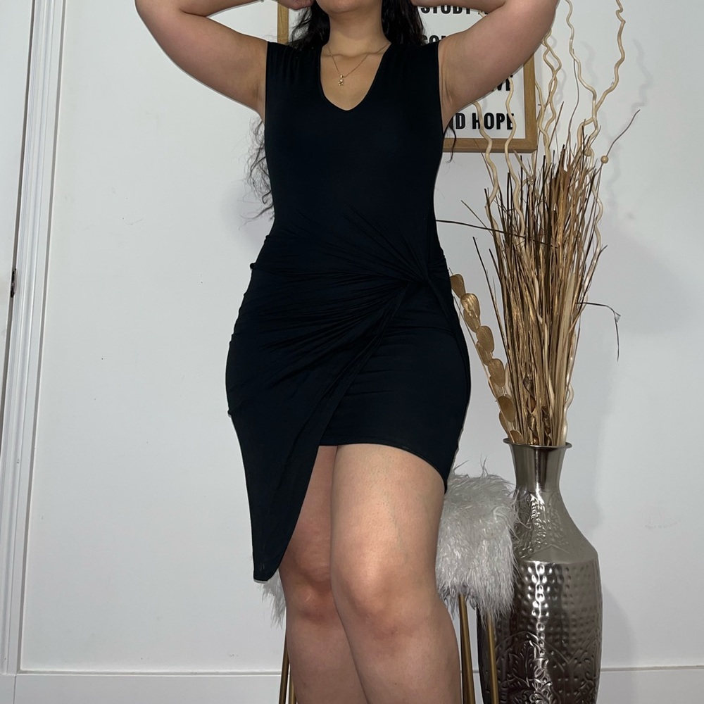 Helmut lang black dress